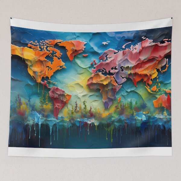 Item preview, The Art of Navigating Creativity: Painting Maps as Essential Tools for Digital Artists designed and sold by Artedig.