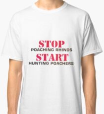 Stop poaching Classic T-Shirt