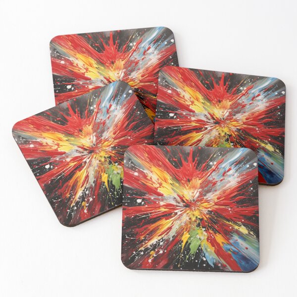 Item preview, Explore "Simplistic & Minimalistic Star Collision Art" designed and sold by ArtificialGenes.
