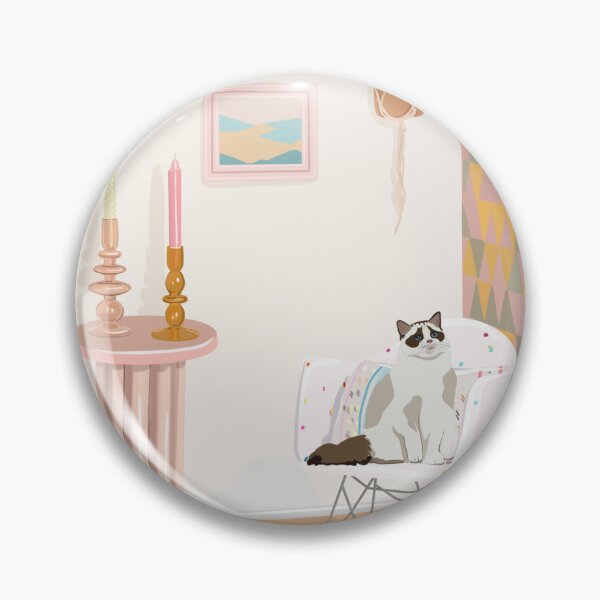 Item preview, Interior with cats designed and sold by SychEvaartist.