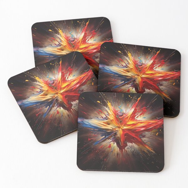 Item preview, Explore "Simplistic & Minimalistic Star Collision Art" designed and sold by ArtificialGenes.