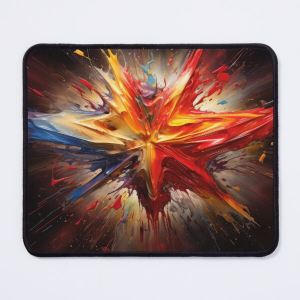 Item preview, Explore "Simplistic & Minimalistic Star Collision Art" designed and sold by ArtificialGenes.