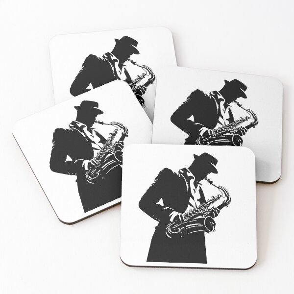 Item preview, classical saxophonist designed and sold by NotesForMusic.