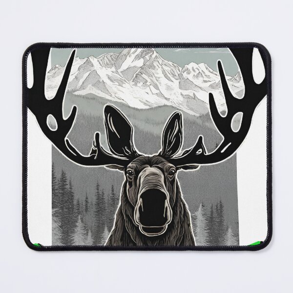 Item preview, "Save the Nature" moose head designed and sold by Toms Tee.