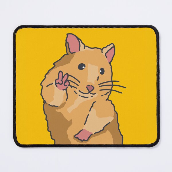 Item preview, Peace Hamster Meme designed and sold by Chanaika4.