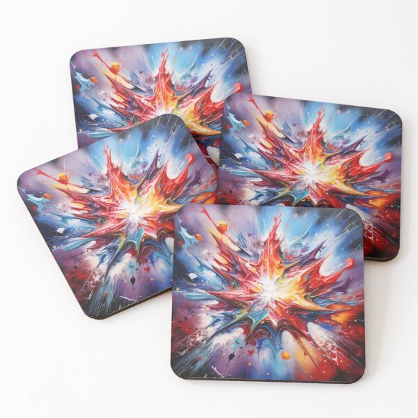 Item preview, Explore "Simplistic & Minimalistic Star Collision Art" designed and sold by ArtificialGenes.