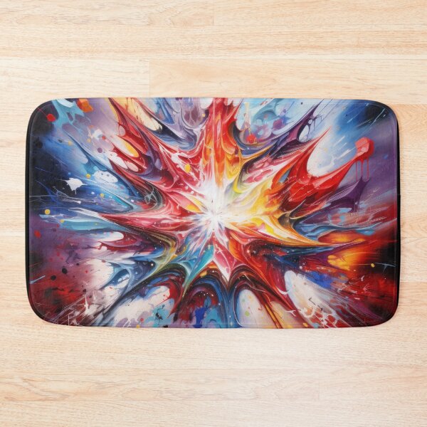 Item preview, Explore "Simplistic & Minimalistic Star Collision Art" designed and sold by ArtificialGenes.