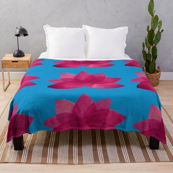 Item preview, Magenta Lotus flower watercolour designed and sold by Artbylees.