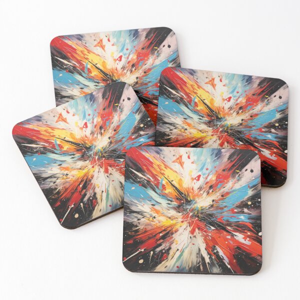 Item preview, Explore "Simplistic & Minimalistic Star Collision Art" designed and sold by ArtificialGenes.