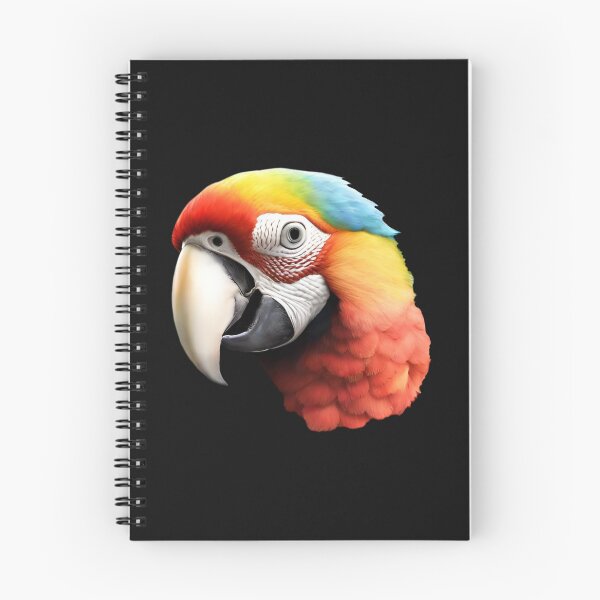 Item preview, Beautiful Head Colorful Parrot designed and sold by Aquillashop.