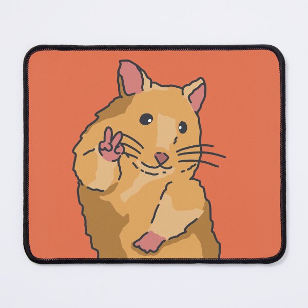 Item preview, Peace Hamster Meme designed and sold by Chanaika4.
