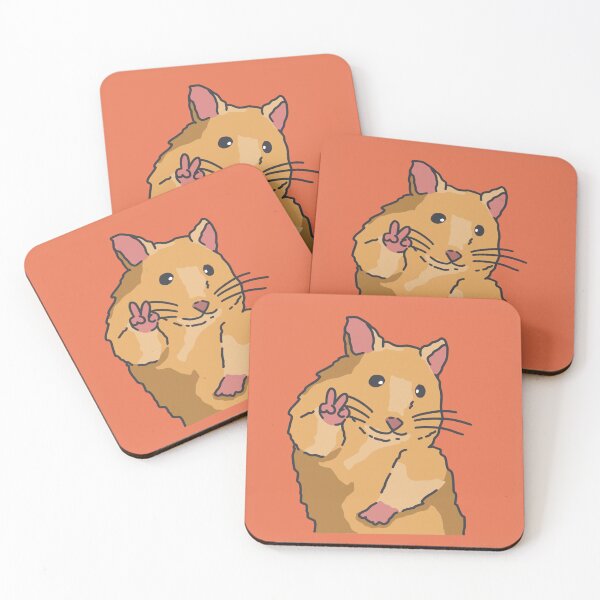 Item preview, Peace Hamster Meme designed and sold by Chanaika4.