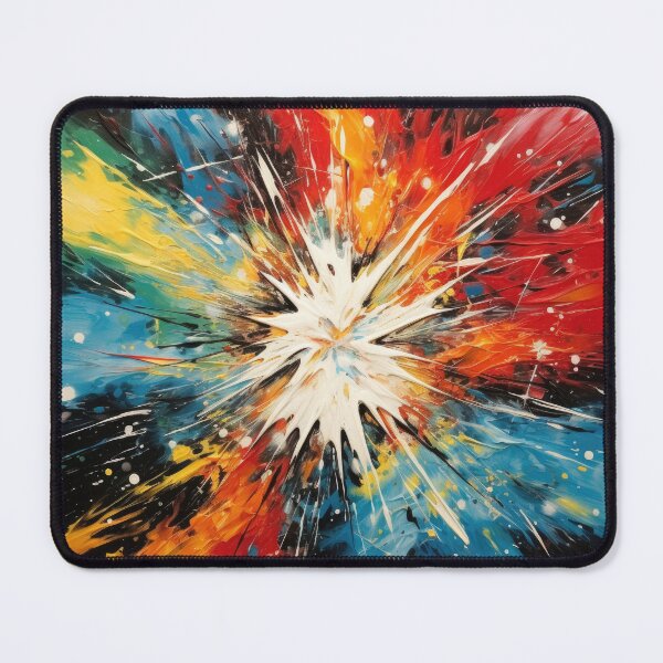Item preview, Explore "Simplistic & Minimalistic Star Collision Art" designed and sold by ArtificialGenes.