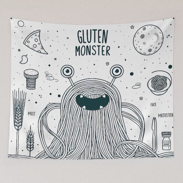 Item preview, Gluten Monster  designed and sold by OzzFrequency.