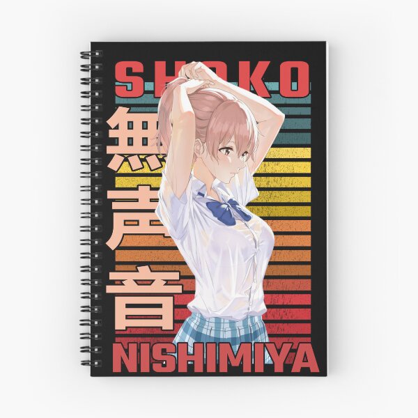 Item preview, Shouko Nishimiya A Silent Voice Retro Anime Design  designed and sold by Wafusaurus.