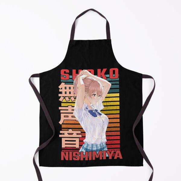 Item preview, Shouko Nishimiya A Silent Voice Retro Anime Design designed and sold by Wafusaurus.