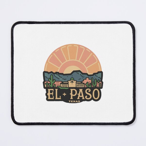 Item preview, El Paso, Texas | A sunset with cactus designed and sold by CircinusStore.