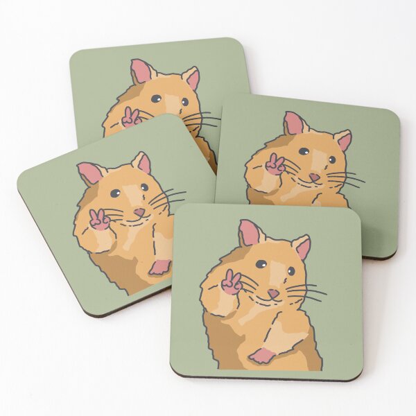 Item preview, Peace Hamster Meme designed and sold by Chanaika4.