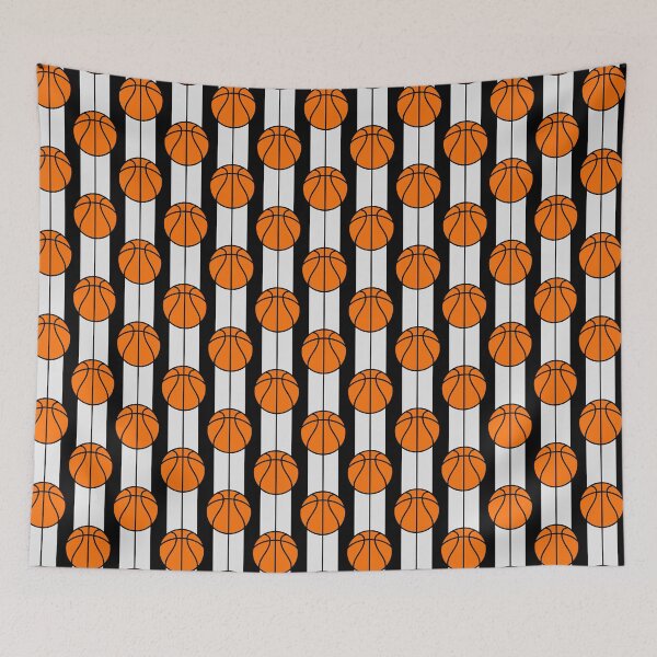 Item preview, Basketball on a Stripe | Vertical Emblem Logo designed and sold by Slam-Dunkan.
