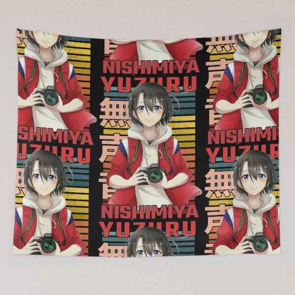 Item preview, Yuzuru Nishimiya A Silent Voice Retro Anime Design  designed and sold by Wafusaurus.