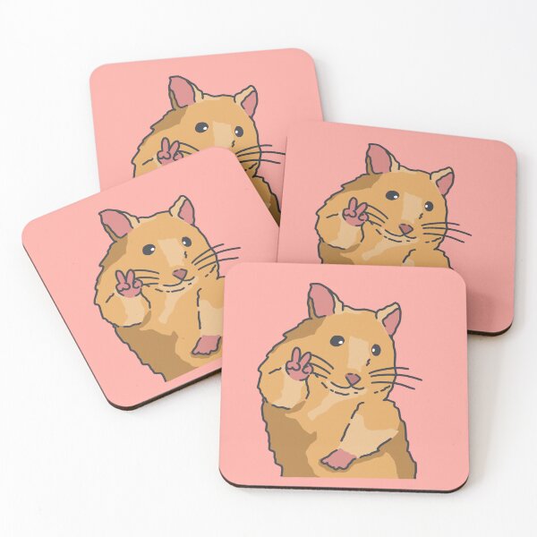 Item preview, Peace Hamster Meme designed and sold by Chanaika4.