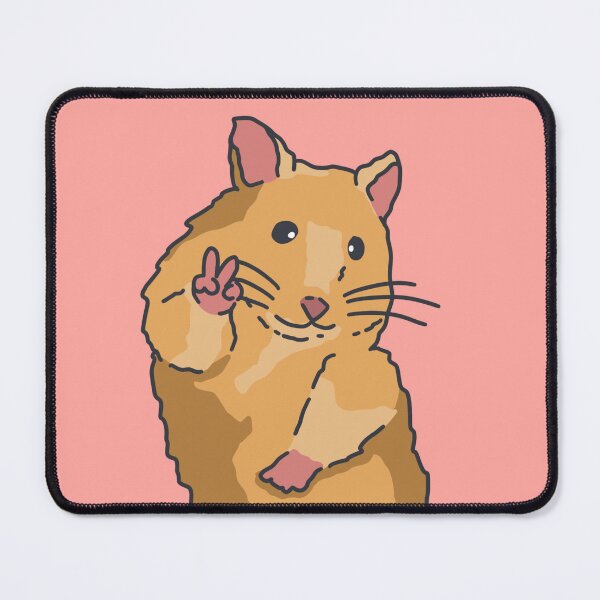 Item preview, Peace Hamster Meme designed and sold by Chanaika4.
