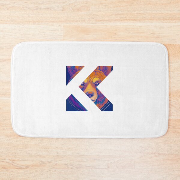 Item preview, Kno Brown Bear Logo Blue designed and sold by KnoClothingCo.