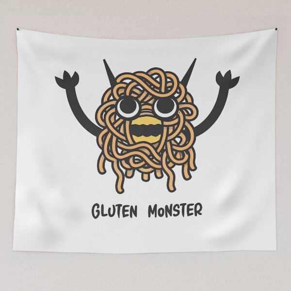 Item preview, Gluten Monster designed and sold by OzzFrequency.
