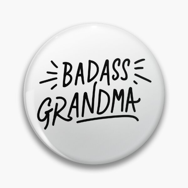 Item preview, Sleek Sophistication: Badass Grandma designed and sold by EmeraldeaArt.