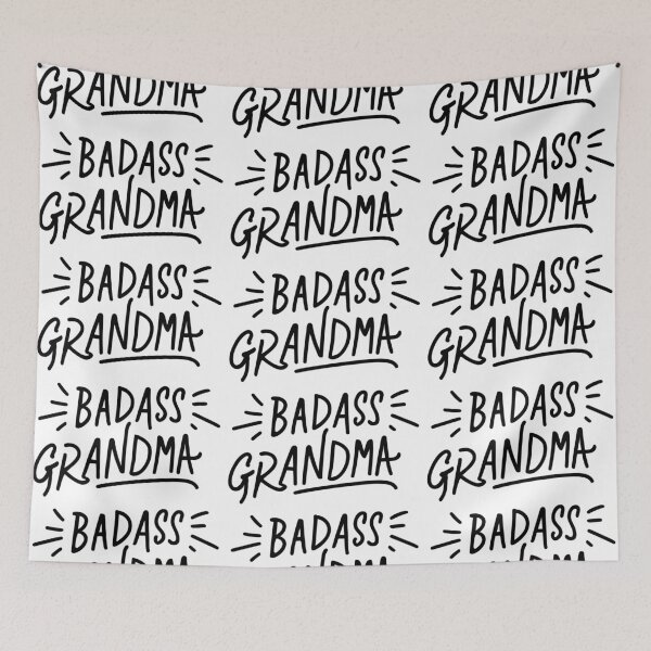 Item preview, Sleek Sophistication: Badass Grandma designed and sold by EmeraldeaArt.