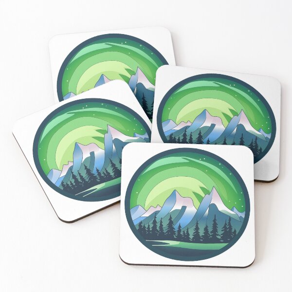 Item preview, Northern Lights Circle designed and sold by Dlash.