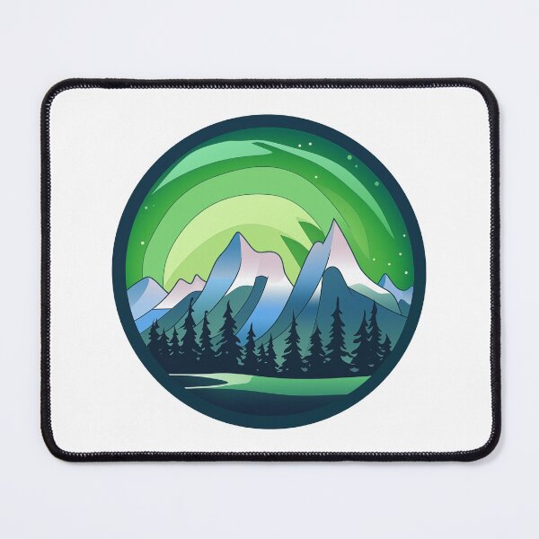 Item preview, Northern Lights Circle designed and sold by Dlash.
