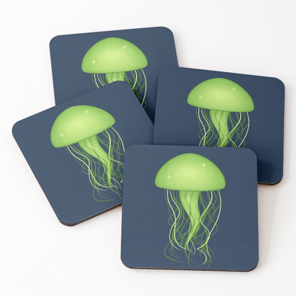 Item preview, Green Jellyfish designed and sold by OmoriMaiko.