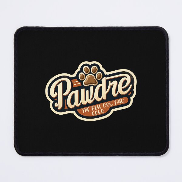 Item preview, Pawdre Dog Father | Pawdre Vintage | Pawdre Retro designed and sold by 4TeeToo.