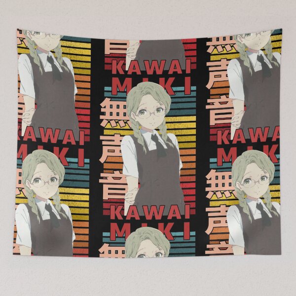 Item preview, Miki Kawai A Silent Voice Retro Anime Design  designed and sold by Wafusaurus.