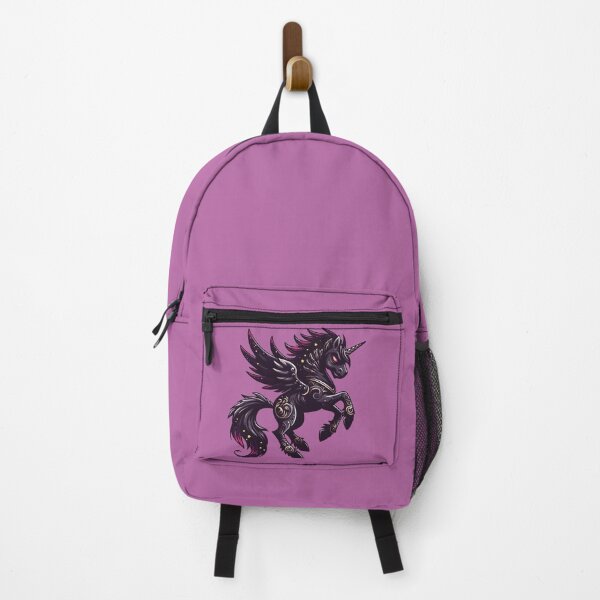 Item preview, Dark Unicorn with Sparkling Wings designed and sold by TeaTimeTales.