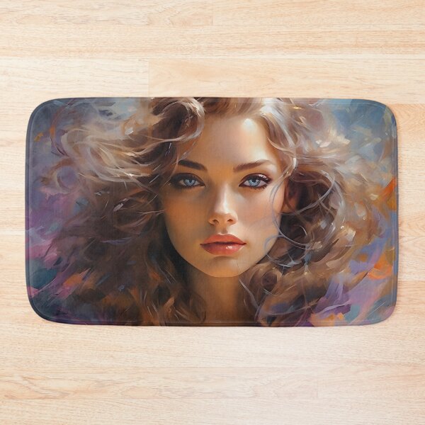 Item preview, Woman with mesmerizing eyes designed and sold by AI-Only Creations.