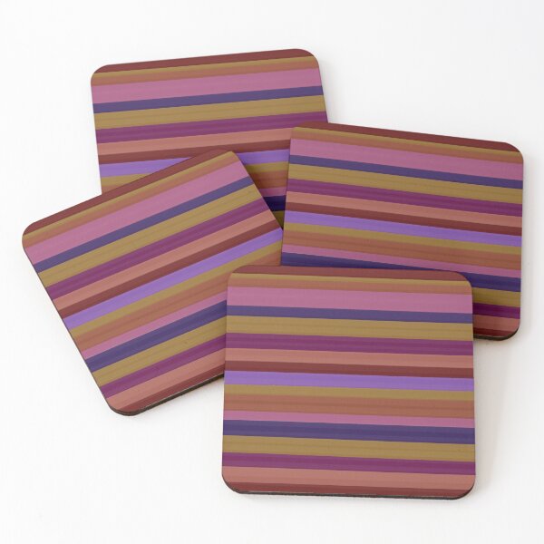 Item preview, Multi Color Metallic Stripes  designed and sold by zanydoodles.