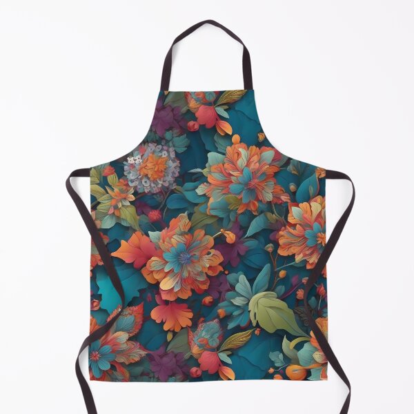Item preview, Vibrant and detailed kaleidoscopic fusion of Botanical patterns designed and sold by ArtVibeX.