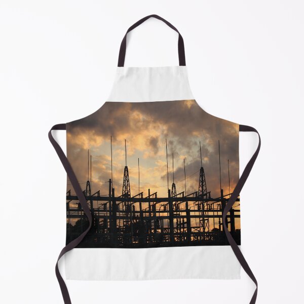 Item preview, Power Grid At Sunset designed and sold by Cynthia48.