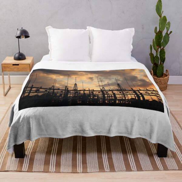 Item preview, Power Grid At Sunset designed and sold by Cynthia48.