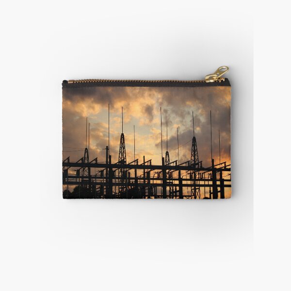 Item preview, Power Grid At Sunset designed and sold by Cynthia48.