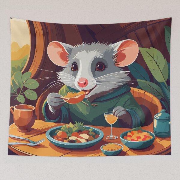 Item preview, Possum Artwork designed and sold by WildlifeInc.