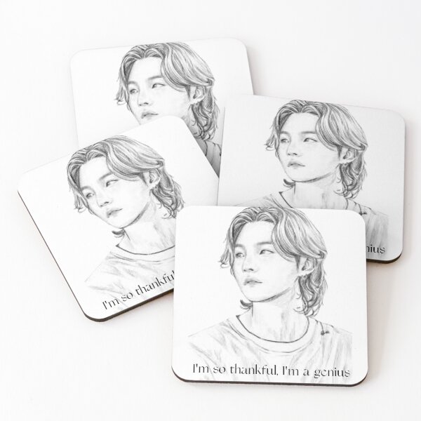 Item preview, Agust D I'm so thankful, I'm a genius .  designed and sold by Tiffany-art.