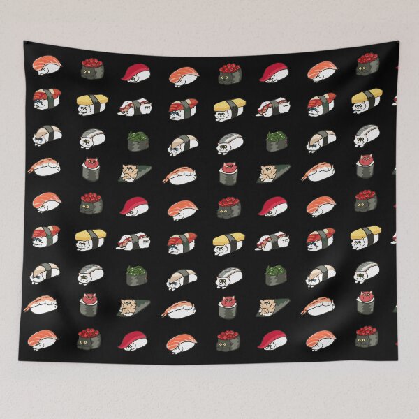 Item preview, Types of Sushi Persian Cat designed and sold by Huebucket.