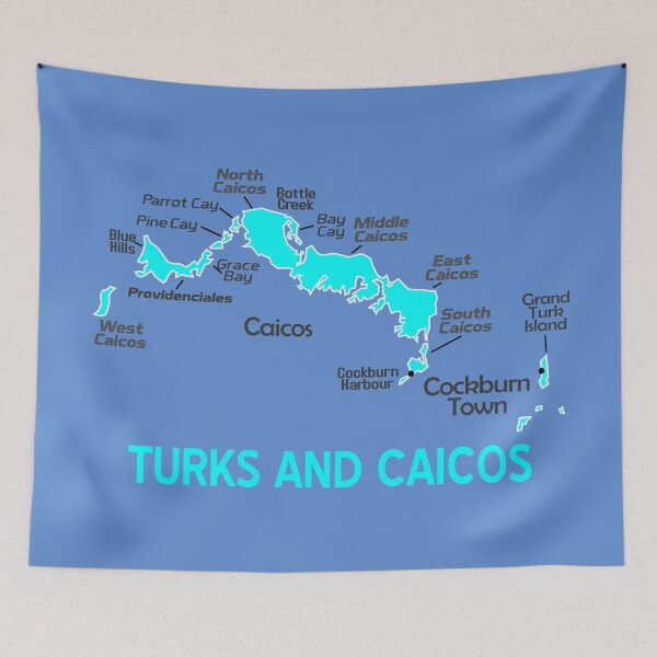 Item preview, Turks and Caicos designed and sold by Colorfulman.
