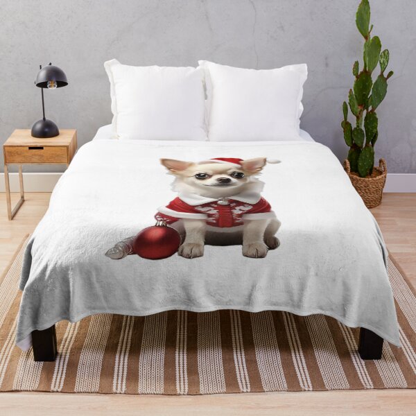 Item preview, Cute Baby Chihuahua Santa designed and sold by likbatonboot.