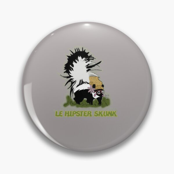 Item preview, Le Hipster Skunk designed and sold by Mike D. Burke.