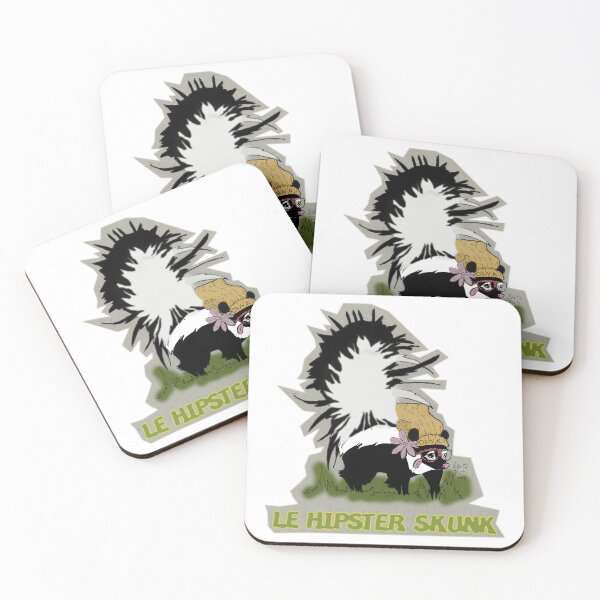 Item preview, Le Hipster Skunk designed and sold by Mike D. Burke.