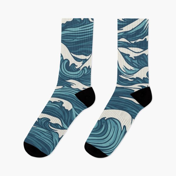 Item preview, Vector art - Ocean Waves designed and sold by Aeterna Prints.